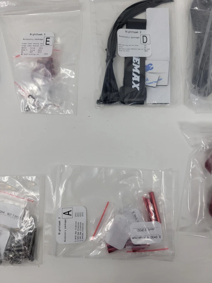 Emax NightHawk X All Carbon Fiber Quadcopter Aircraft Frame (3mm) - Image 4 of 4