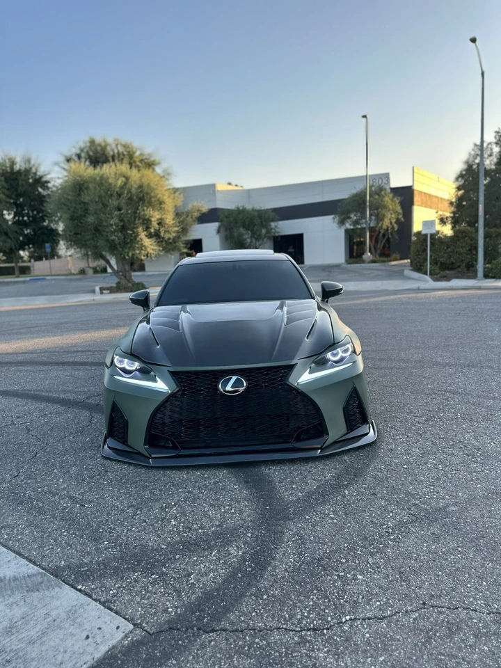 Parachoques delantero + labio + LED 21 estilo F-Sport para 2014-2016 Lexus IS IS250 IS200t IS Foto 2 de 4