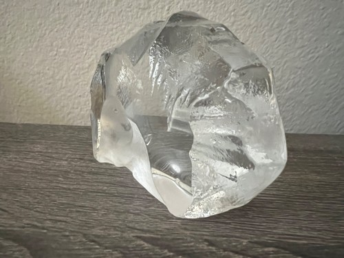 Mats Jonasson BABY SEAL on Iceberg Art Glass Paperweight SIGNED/NUMBERED Mint! - Picture 16 of 20