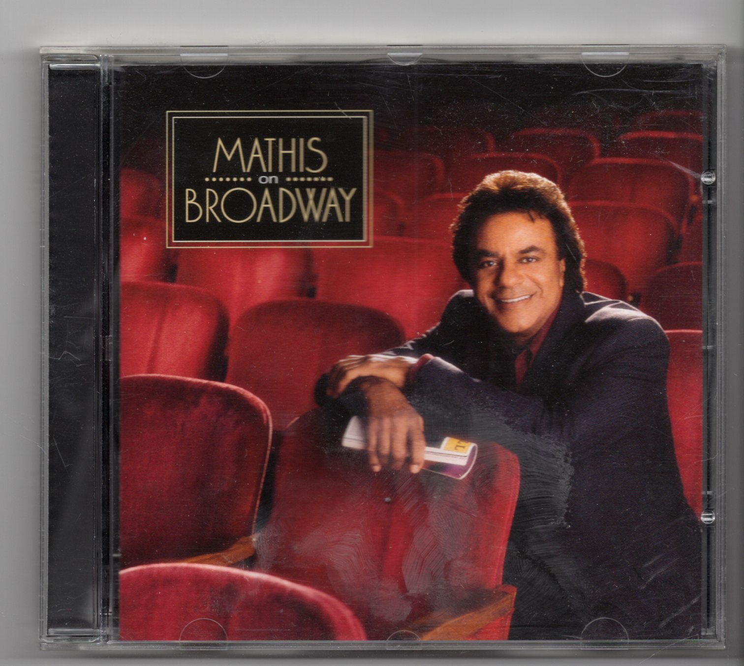 (JF983) Johnny Mathis, Mathis On Broadway - 2000 CD