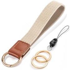 Wrist Lanyard, Stretchy Wristlet Keychain Lanyards, Cute Key Lanyard for Women