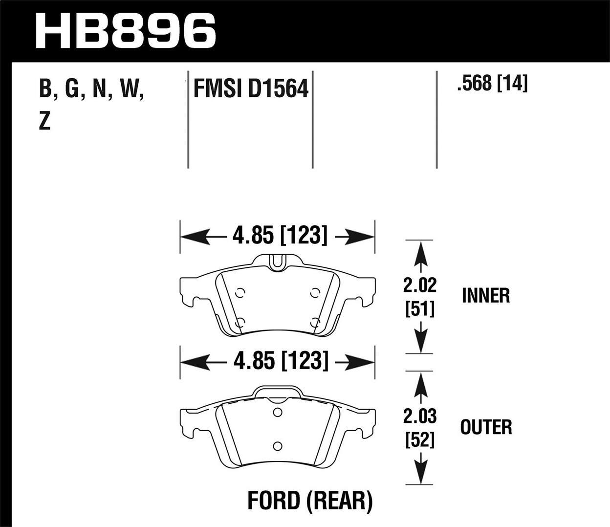 Rear Disc Pads And Brake Shoes For 2016 Ford Focus EBay rear-disc-pads-and-brake-shoes-for-2016-ford-focus-ebay