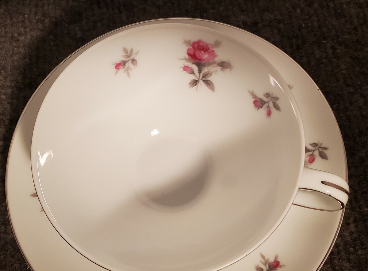  旧ロゴ　ローズ　セット Vintage Rose Chintz Pink Roses Tea Cup & Saucer by Meito Japan | eBay