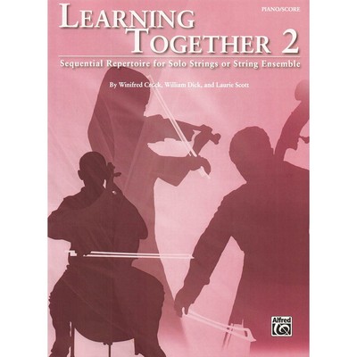 Learning Together 2, Piano Acc. (for violin, viola, cello, bass) & Score;