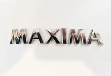 2004-2008 Nissan Maxima Rear Letters Badge Decal Emblem Logo Trunk Nameplate OEM