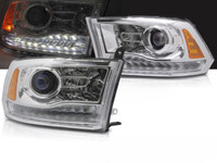 Scheinwerfer Paar Dodge Ram Ab 2009 Bis 2018 Daylight Led Chrome - 41306255