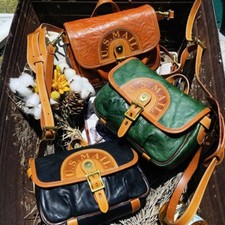 Vegetable Tanned Leather Postal Service U.S. Mail Carrier Messenger Shoulder Bag