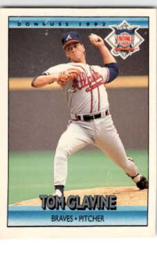 1992 Donruss #426a Tom Glavine Atlanta Braves
