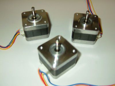 50 NEMA 17 MOTORI PASSO-PASSO JAPAN SERVO 51.2oz/in Mill ROBOT - Foto 4