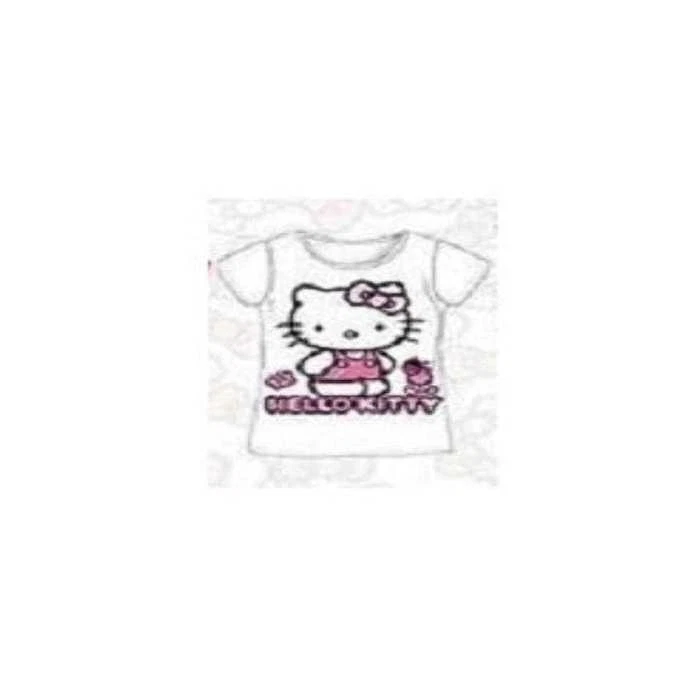 BLANC : Tee-Shirt HELLO KITTY NEUF - Photo 1/1