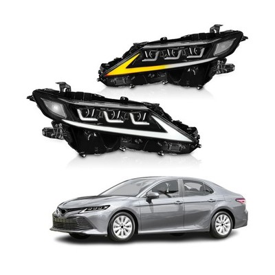 Archaic Headlights Assembly Compatible for Toyota Camry 8th Gen 2018 2019 202...