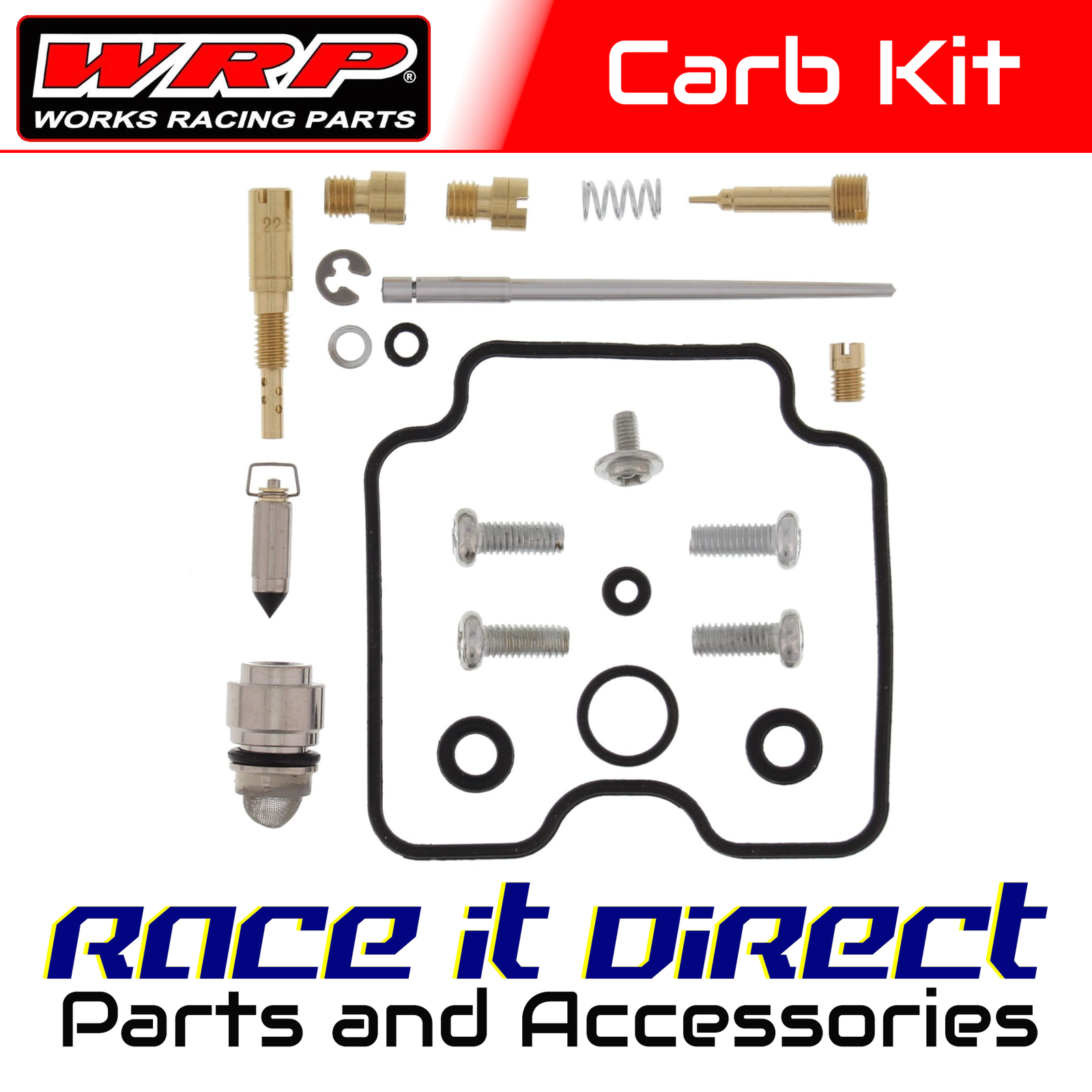 Carb Repair Kit for Kawasaki KLX400SR 2003-2004 Gasket Set WRP