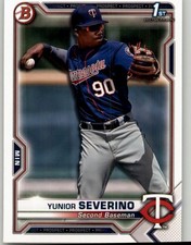 2021 Bowman Yunior Severino Prospects #BP-140 Minnesota Twins