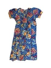 Tabitha Brown x Target Women Dress 20W-22W Floral Polka Dot Print Puff Sleeve