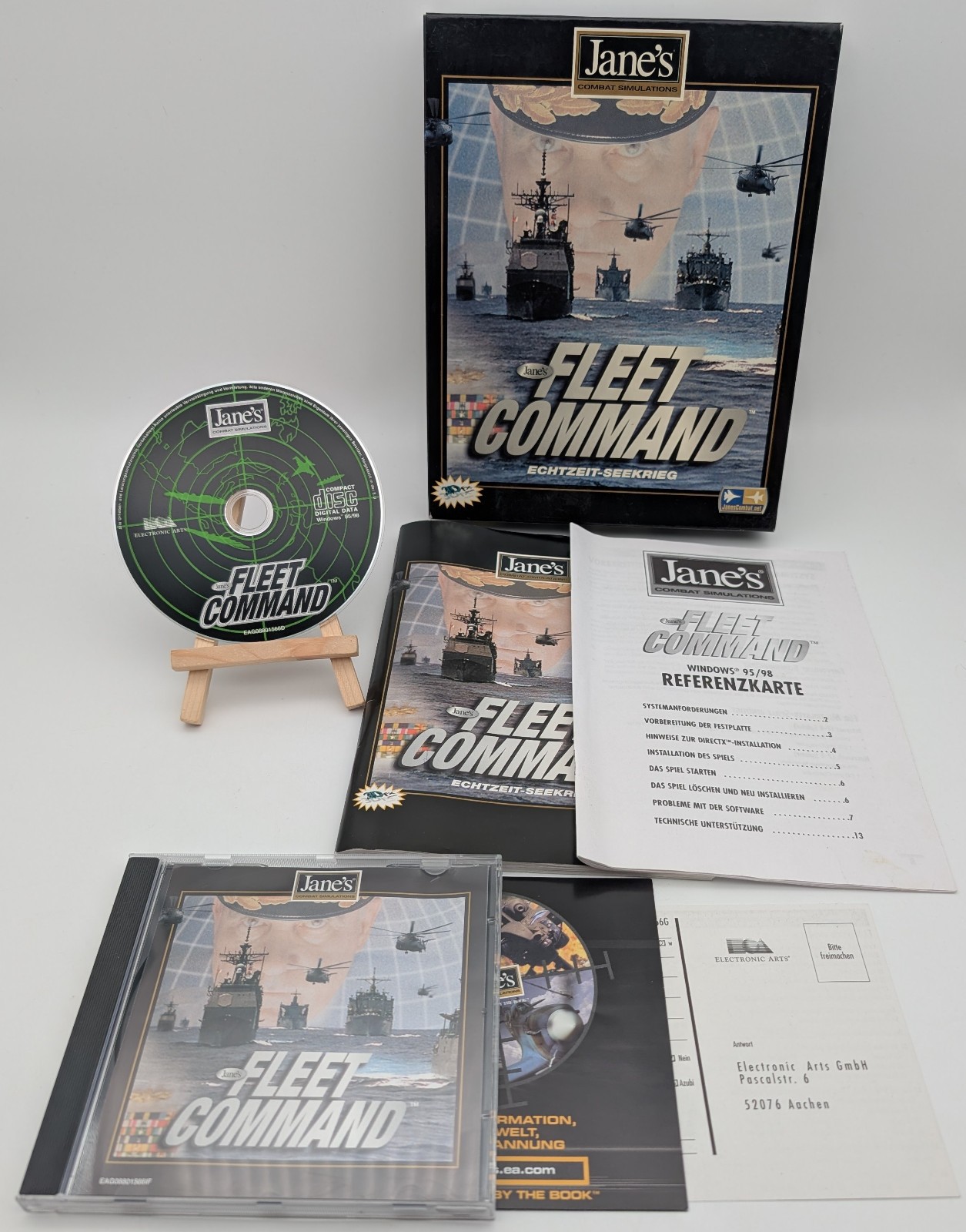 Jane's Fleet Command | PC Big Box Edition | KOMPLETT / CIB | Retro Spiel ✅⭐️
