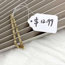 200Pcs White Paper Blank Tags with String, Paper Hang Lace Writable Label, Di...
