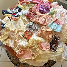 GIANT LOT OF VINTAGE AND NOT VINTAGE DOLL CLOTHING AND ACCESORIES