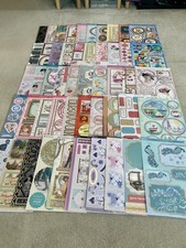 50 Hunkydory / Kanban Mixed A4 Topper / Decoupage Die Cut Sheets For Card Making