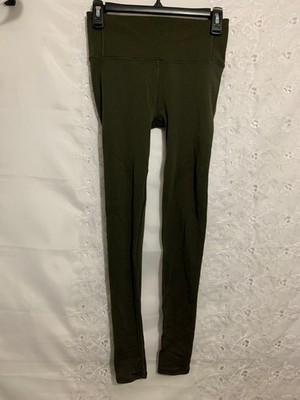 Lululemon Reveal Tight En Avante 26'' Dark Olive Size 6