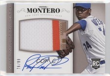 2014 National Treasures Rookie Material Signatures 76/99 Rafael Montero Auto xr1