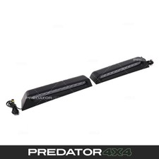 UNIVERSAL ROOF MOUNTED DUAL LED LIGHTING PODS LIGHTS MATTE BLACK 5350LM 54W