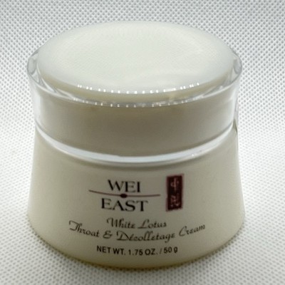 Wei East White Lotus Throat Decolletage Neck Cream 1.75 oz Jar-Sealed NOS