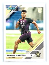 2019 Panini Donruss Football #288 Saquan Hampton Rookie RC New Orleans Saints