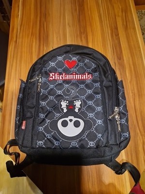 Skelanimals Rucksack Ranzen Schulrucksack Target Neuwertig