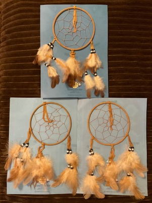 #ad #ad 🌀Lot of 3 ⭐️ GENUINE LAKOTA SIOUX DREAM CATCHER FROM ST JOSEPH’S INDIAN SCHOOL $17.99