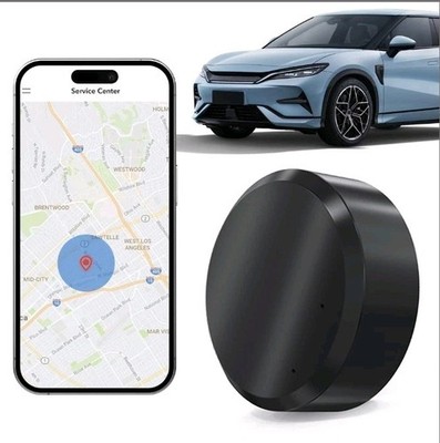 Mini GPS Tracker for Car & Vehicles, No Subscription Magnetic Real-Time Tracking