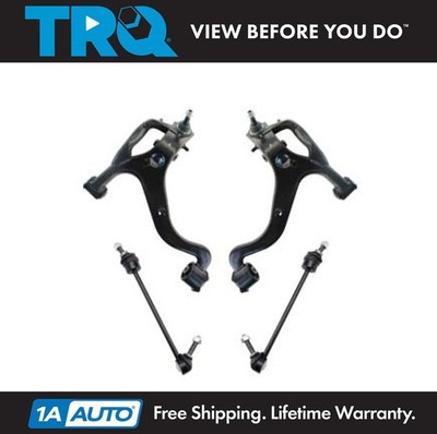 Front Control Arm Ball Joint Stabilizer Sway Bar Link Suspension Kit Set 4pc