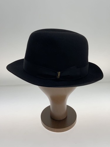 Cappello Borsalino CA4LA Made in Italy Num 328 375 7 1 4 nero - Foto 2 di 6