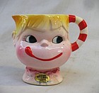 Vintage Ceramic Creamer - Peko-Chan Character