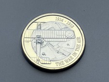 ~Simply Coins~ 2017 AVIATION FIRST WORLD WAR TWO 2 POUND COIN BU