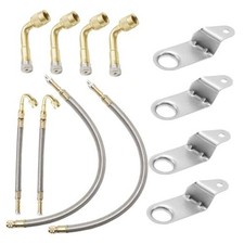 Double Tires Air Inflation Kit, Valve Stem Extenders Kit, Dual Tire Inflation