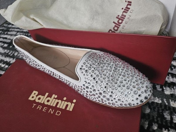 Women Baldinini Heels White 37.5