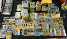 Enorme lotto collezione Pokemon WoTC vintage oltre 2000 carte 100+ ologrammi! MP-DM