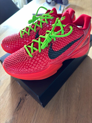 Nike Kobe VI 6 Protro Reverse Grinch US10 EU44 Neu ungetragen FV4921 600