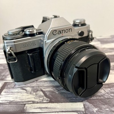 完動品　美品　Canon AE-1 FD 35mm F3.5 Canon AE-1 SLR 35mm Film Camera w/ Canon Lens FD 35mm F3.5