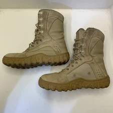 Rocky S2V Special Ops Mens 9.5 W Tactical Military Combat Boots Tan