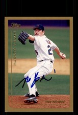 Signed Baseball Card Auto Masato Yoshii 1999 Topps #167 New York Mets