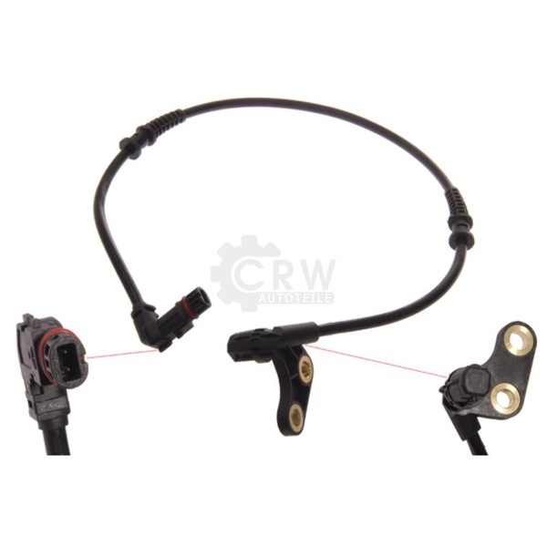 ABS Sensor Raddrehzahl DrehzahlfüHler Vorne Links FüR Mercedes SLK CLK R170-image