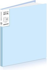 Presentation Folder for Artwork/Documents/Photos, 40 Pockets 80 Pages Capacity 