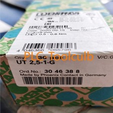 50PCS/box NEW Phoenix 3046388 Contact Disconnection Terminal Block UT 2,5-TG