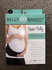 NIB Belly Bandit Upsie Belly Maternity Support Band Black XL w/ Hot Cold Pack