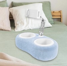 Soporte De Almohadilla Para Tablet , Tel fono Con 2 Aperitivos , Taz n, Soporte