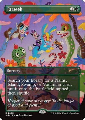 MTG NM REGULAR FARSEEK SECRET LAIR CATS ARE THE BEST TOBY'S JOURNEY