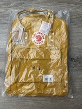 Fjallraven Kanken Classic Backpack Ochre / Confetti Pattern