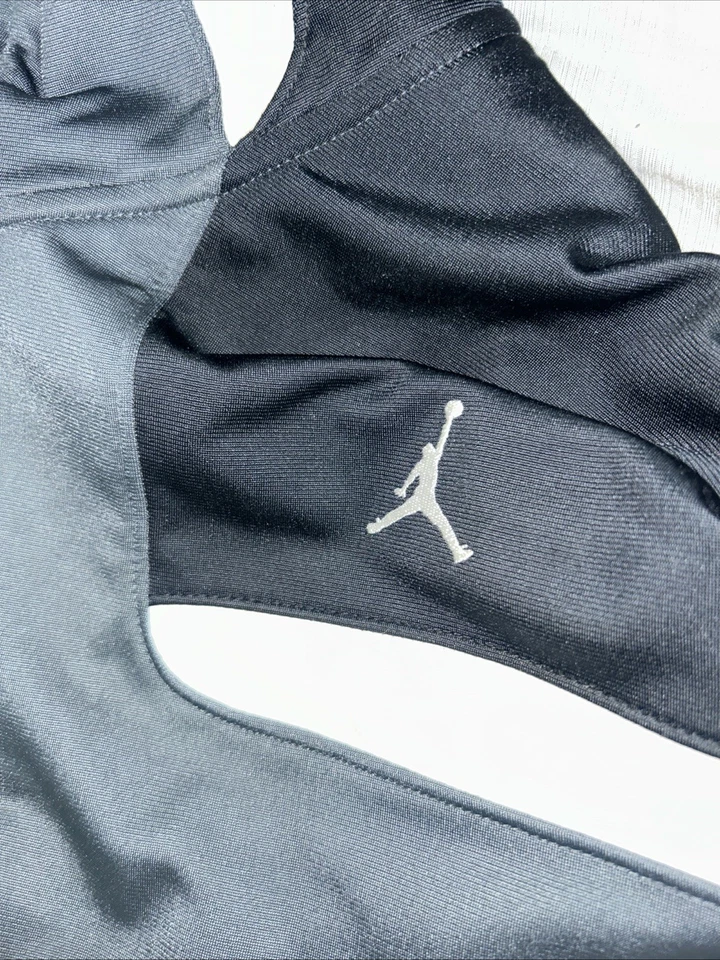 Air Jordan Men's Track Suit Jacket Sz XXL, Full Zip, Grey Vtg - Image 4 of 4
