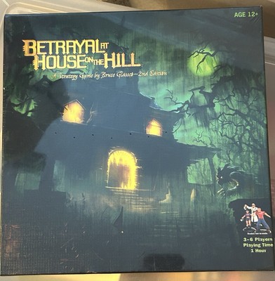 NEW Avalon Hill Betrayal at House on The Hill Board Game - AV26633 SEALED